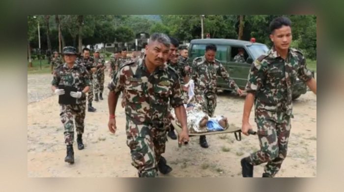 নেপালে ভয়াবহ বন্যায় ২ হাজার সেনা উদ্ধার অভিযানে