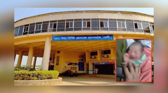 ফেনীতে ঝোপ থেকে নবজাতক উদ্ধার, হাসপাতালে চিকিৎসা