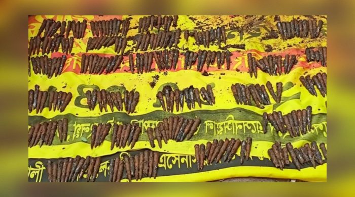 বগুড়ায় ড্রেন খননে মিলল ৩৩৪টি গুলি