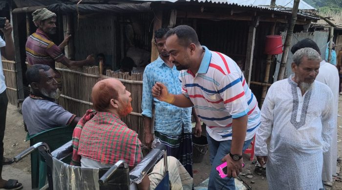 ফিলিপনগর ইউপি চেয়ারম্যান পদপ্রার্থী আব্দুস সবুর সাদ্দামের নির্বাচনী প্রচারণা শুরু