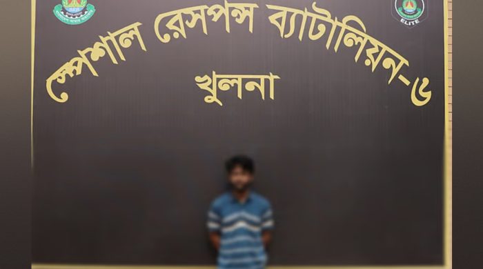 খুলনায় শিক্ষার্থী হত্যায় খুলনা বিশ্ববিদ্যালয়ের সাবেক শিক্ষার্থী আটক