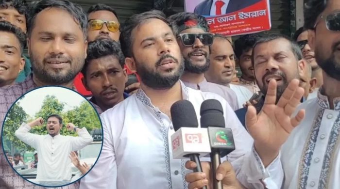 নাসীরুদ্দীনকে আওয়ামী লীগের পোষা কুকুর বললেন ছাত্রদল নেতা