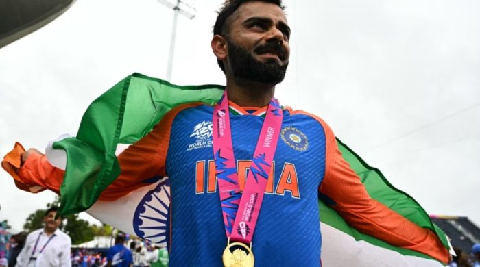 ২০২৭ বিশ্বকাপেই শেষবার নামবেন কোহলি