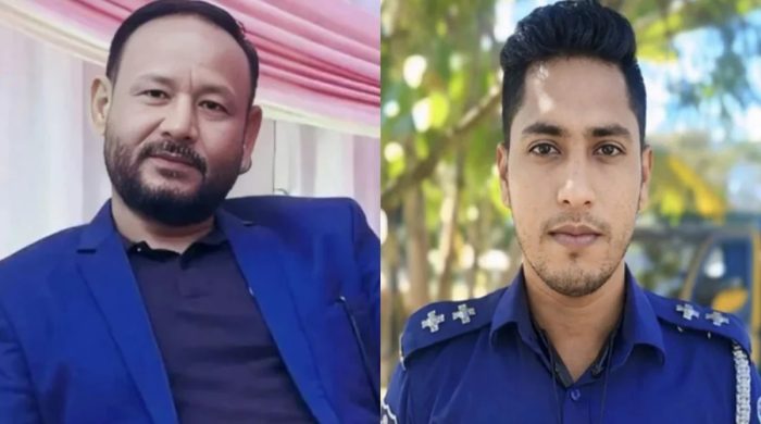 আসামি ধরে ফেরার পথে কাভার্ডভ্যানের চাপায় পুলিশ কর্মকর্তা ও বিএনপি নেতা নিহত