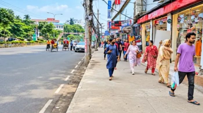 মিরপুরের ফুটপাত দখলমুক্ত, স্বস্তিতে পথচারীরা