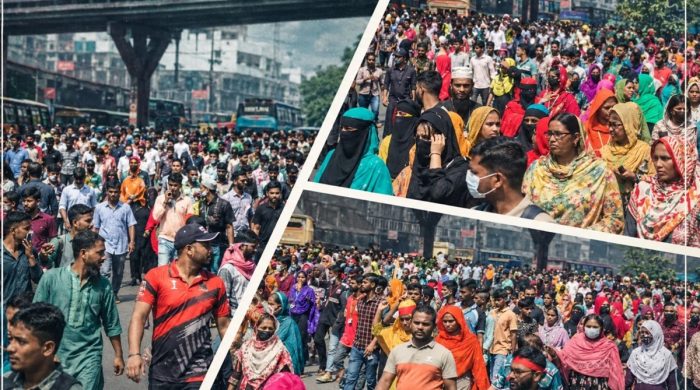 ৩০ হাজার টাকা বেতনের দাবিতে তৃতীয় দিনেও উত্তাল উত্তরা